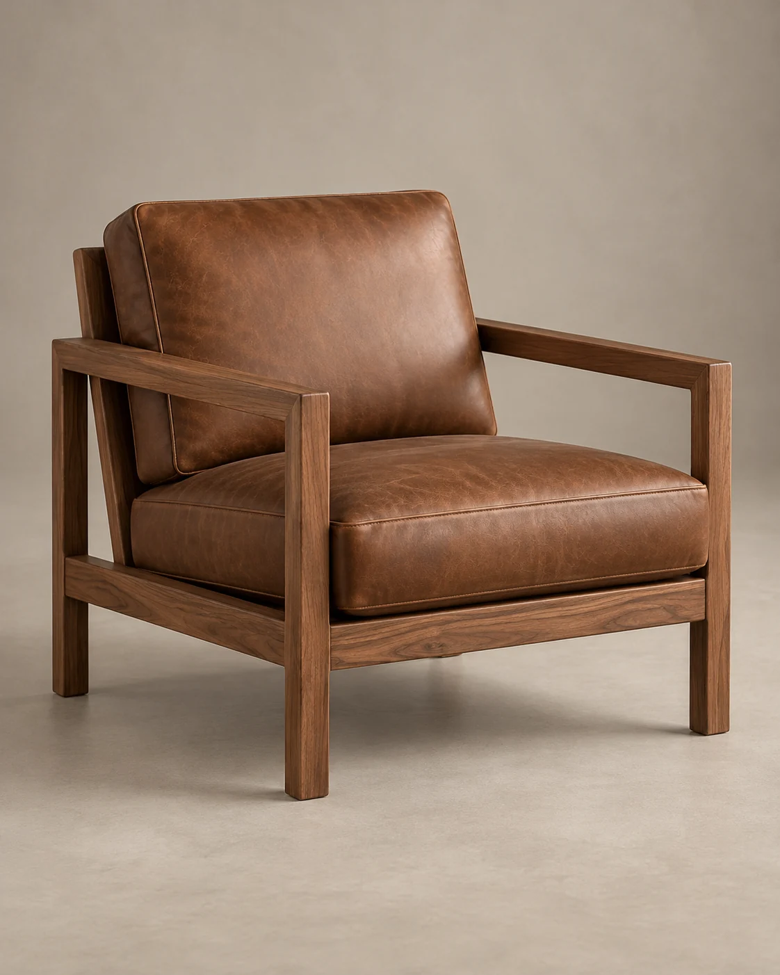 Beam Upholstered Chair — original concept visualization