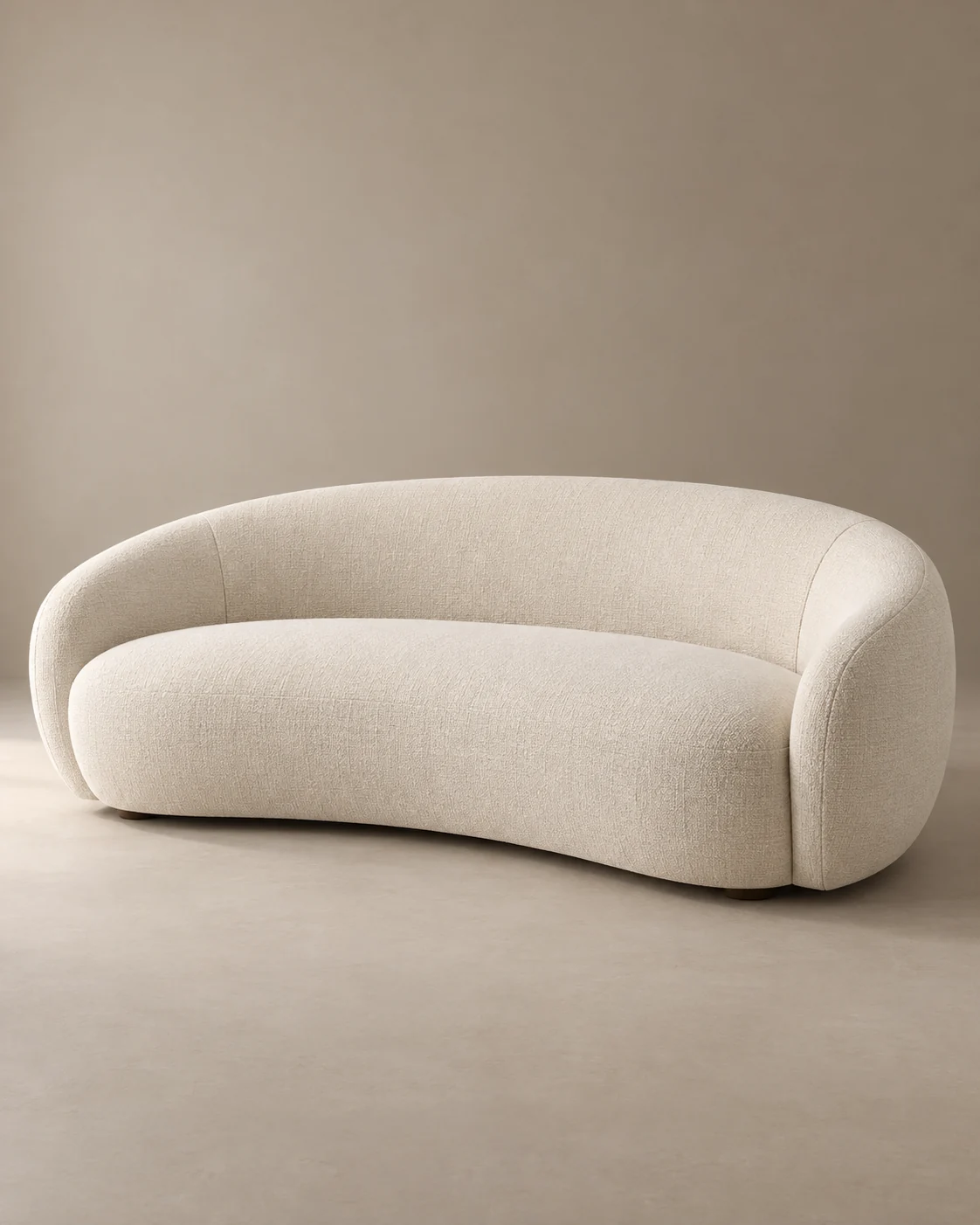 Vale Curved Sofa — original concept visualization